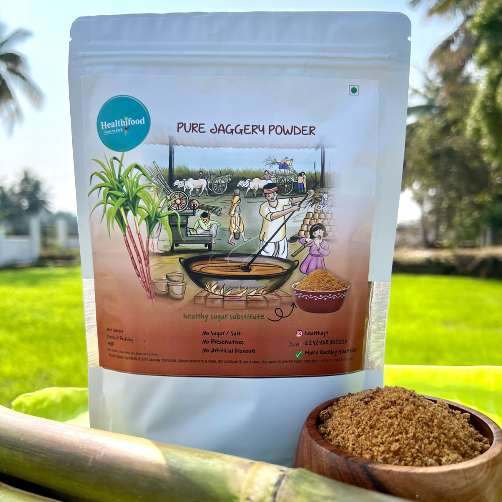 Native Cane Jaggery Powder (Healthy sweet substitute)