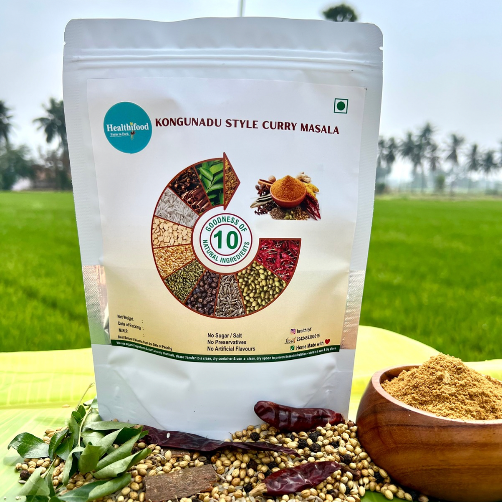 Kongunadu Curry Masala Powder (Grandma’s Style)