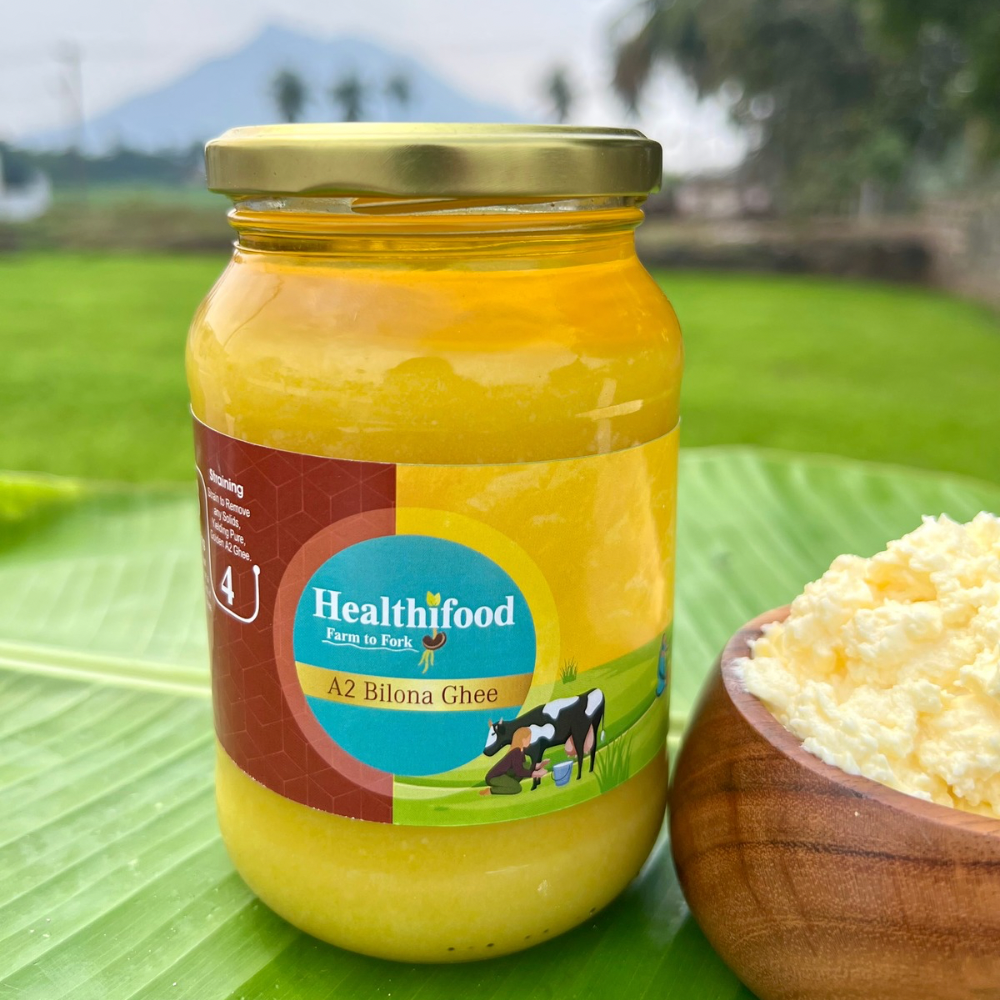 Bilona Cow Ghee (Hand-Churned from Grass-Fed Cows)