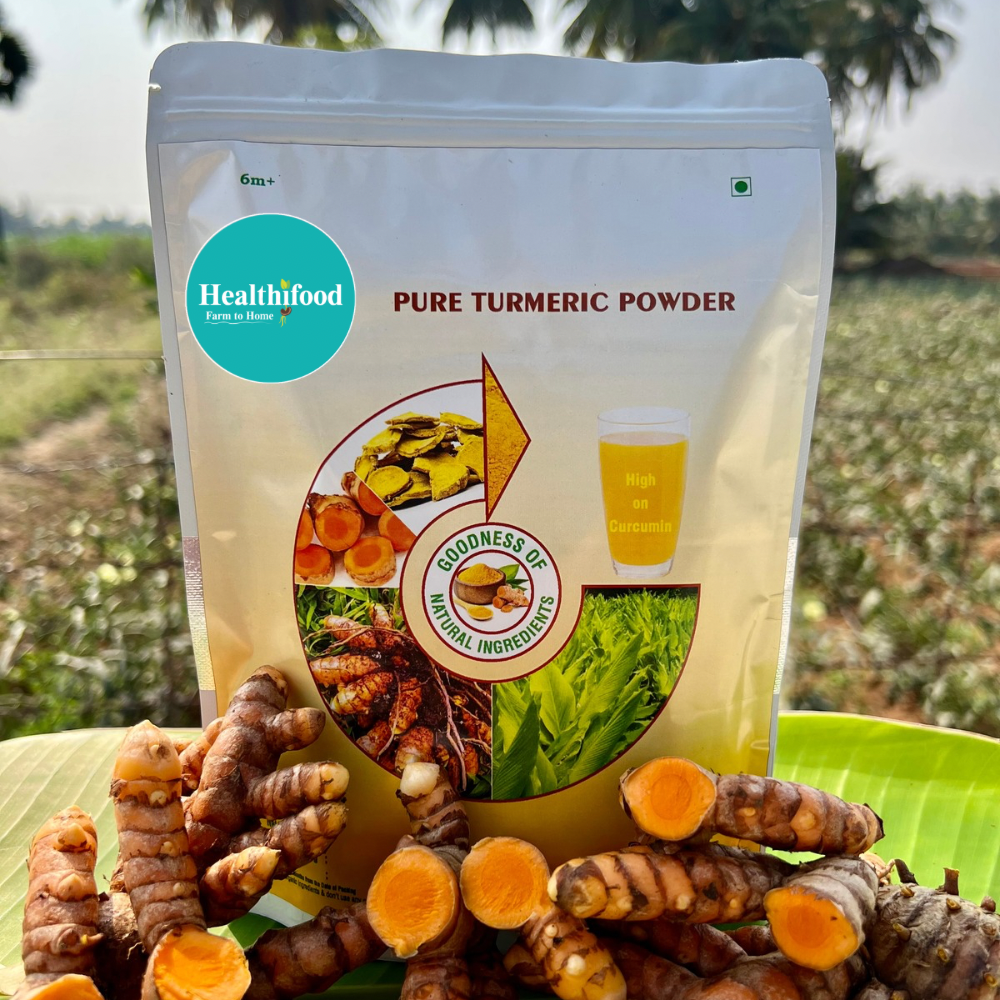 Pure Golden Turmeric Powder (High on Curcumin)